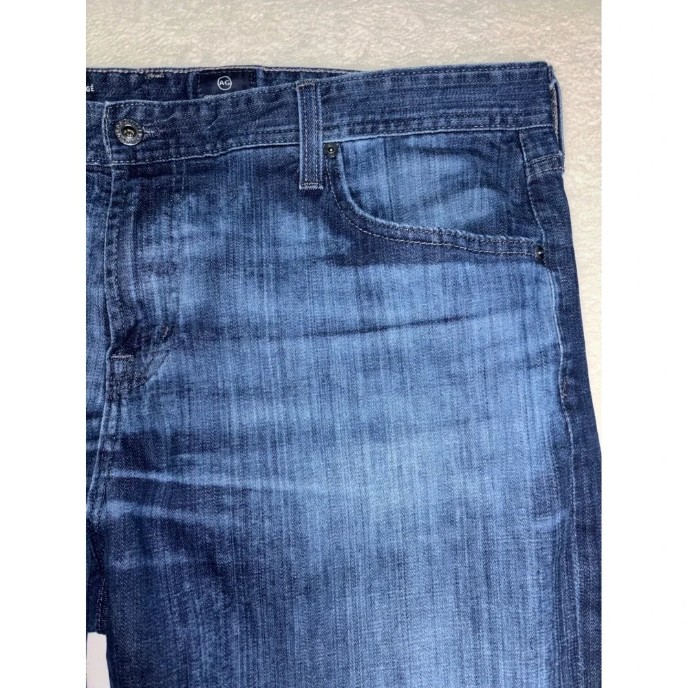 AG Adriano Goldschmied The Protege Straight Leg Jeans Blue 40x34 BM7645 Mens